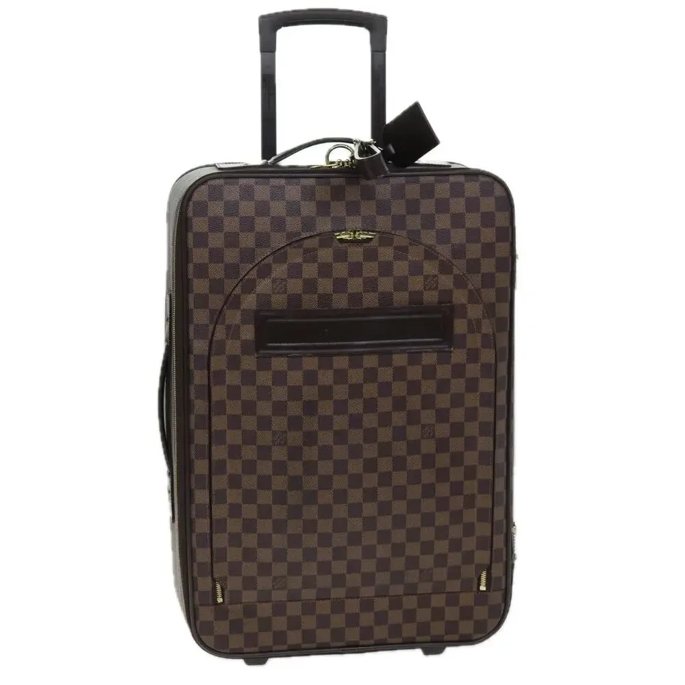 LOUIS VUITTON Damier Ebene Pegas 55 Suitcase N23294